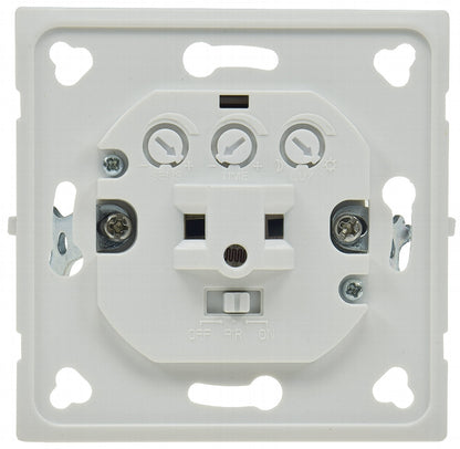 Unterputz PIR-Bewegungsmelder 180° LED geeignet, 2-Draht Technik, weiß