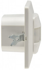 Unterputz PIR-Bewegungsmelder 180° LED geeignet, 2-Draht Technik, weiß