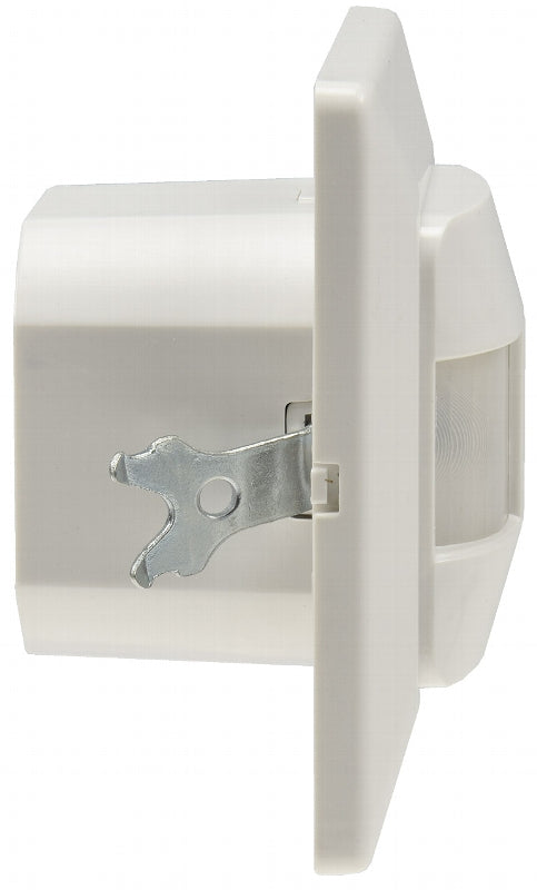 Unterputz PIR-Bewegungsmelder 180° LED geeignet, 2-Draht Technik, weiß