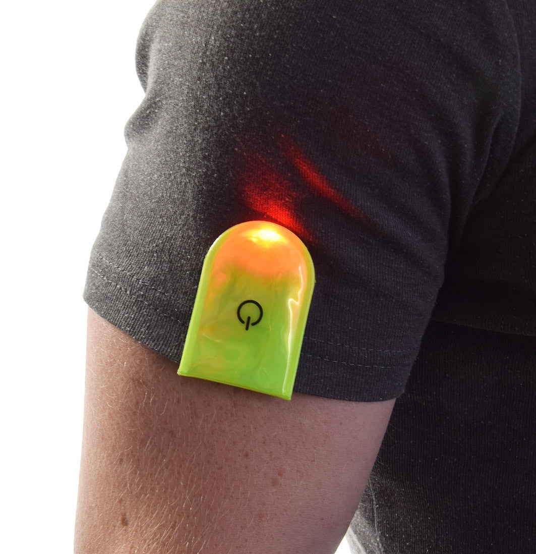 Sicherheitslicht mit Magnet-Verschluss Rot blinkende LED