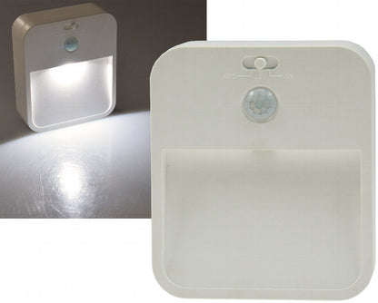 LED Treppenlicht mit Bewegungsmelder Batteriebetrieb, 3x AA, neutralweiß