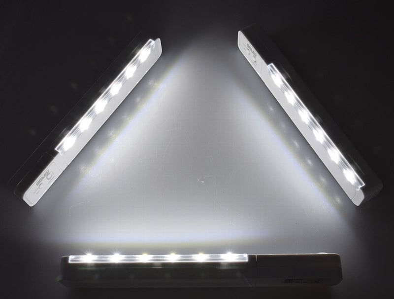 LED Unterbauleuchten "Master-Slave RF" 1x Master mit PIR, 2x Slave, je 70lm