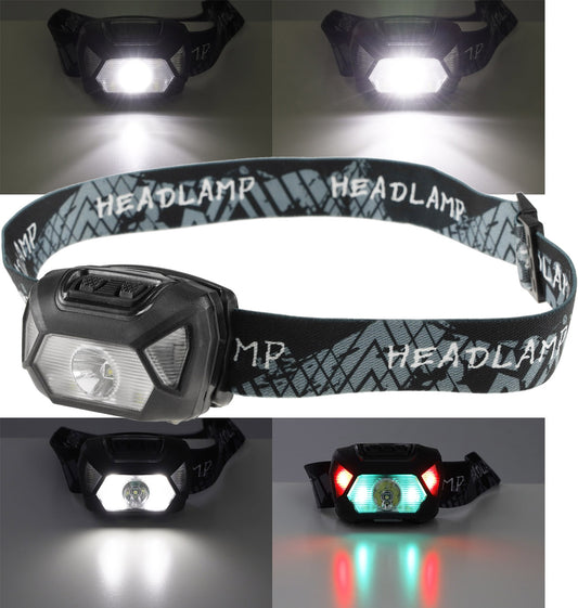 LED-Stirnlampe "CTX-Head 6" 5W, 200lm, für 3x AAA Micro-Batterie
