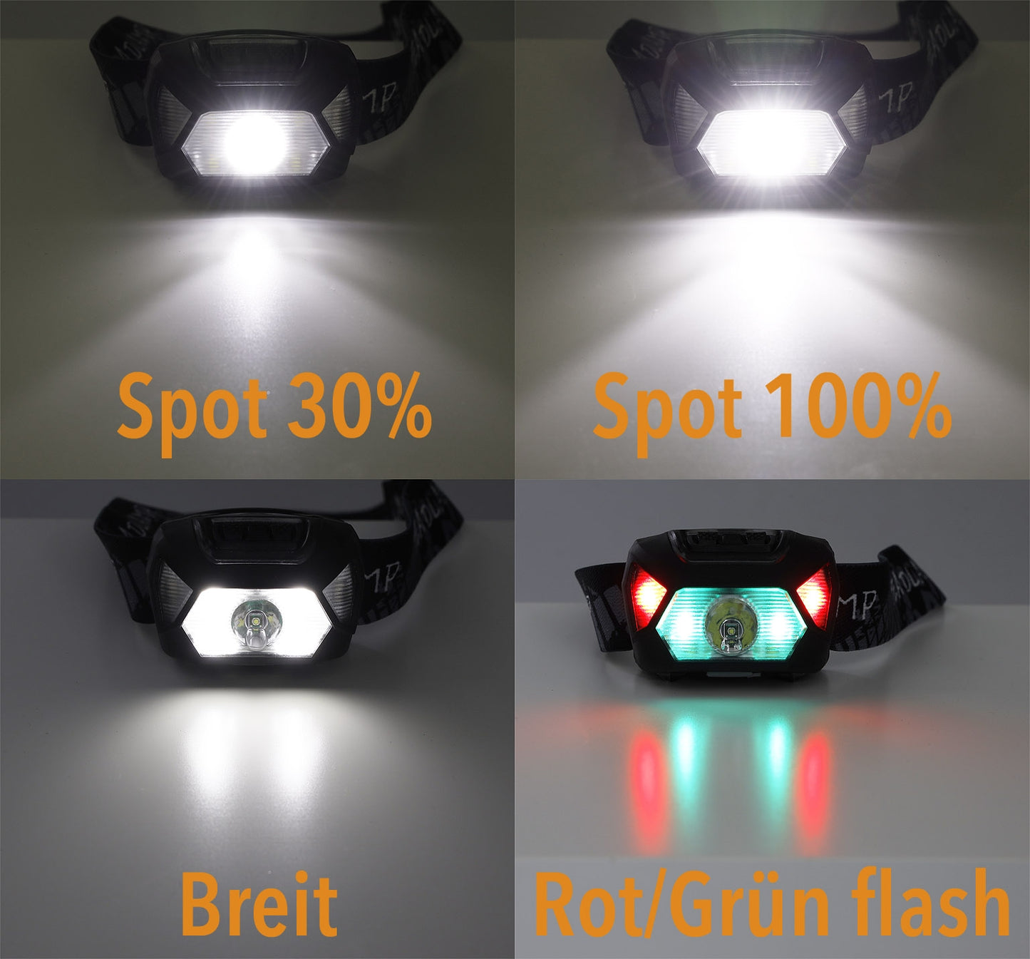 LED-Stirnlampe "CTX-Head 6" 5W, 200lm, für 3x AAA Micro-Batterie
