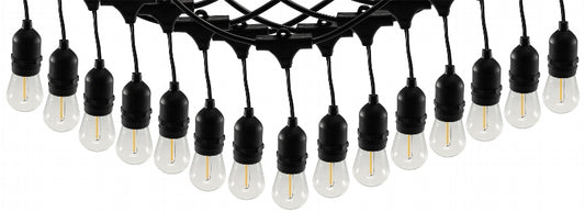 Biergarten-Lichterkette "CT-BGL 15" 1,5 + 12,5m, 15x Filamentlampe 0,8W