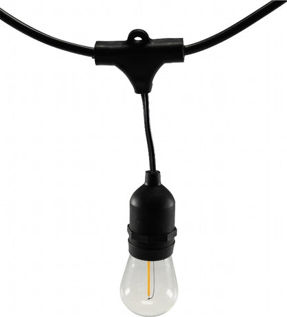 Biergarten-Lichterkette "CT-BGL 15" 1,5 + 12,5m, 15x Filamentlampe 0,8W