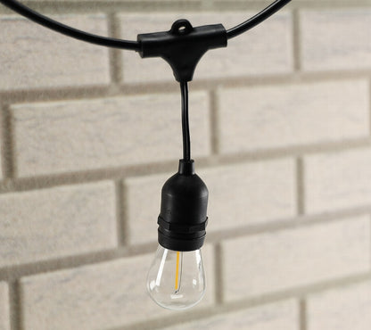 Biergarten-Lichterkette "CT-BGL 15" 1,5 + 12,5m, 15x Filamentlampe 0,8W