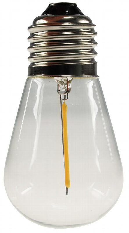 Ersatz-Lampe Filament E27 12V / 0,8W für Biergarten-Lichterkette "CT-BGL 15" # ACHTUNG! Nie an 230V betreiben! #