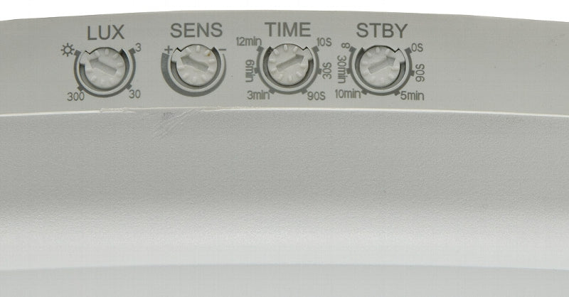 LED Deckenleuchte "SALAO 16 WW" IP54, 16W, 1300lm, 3000K, HF-Bewegungsm.