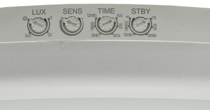 LED Deckenleuchte "SALAO 16 WW" IP54, 16W, 1300lm, 3000K, HF-Bewegungsm.