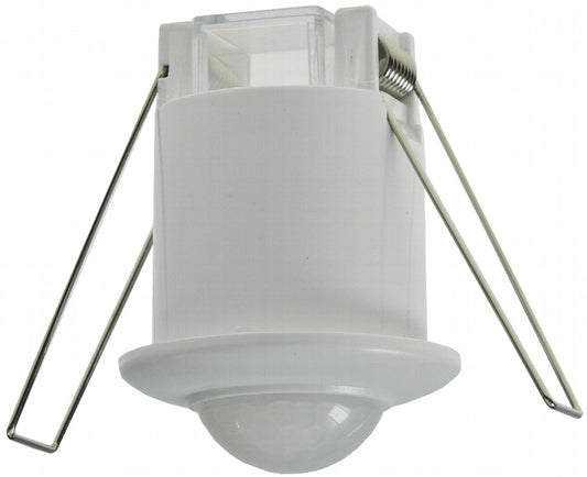 Decken Einbau Bewegungsmelder 360° MICRO LED geeignet, 6m Detektion, weiß,50x66mm