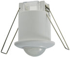 Decken Einbau Bewegungsmelder 360° MICRO LED geeignet, 6m Detektion, weiß,50x66mm