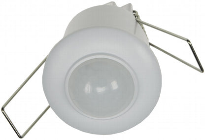 Decken Einbau Bewegungsmelder 360° MICRO LED geeignet, 6m Detektion, weiß,50x66mm