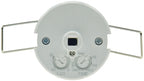 Decken Einbau Bewegungsmelder 360° MICRO LED geeignet, 6m Detektion, weiß,50x66mm