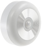 LED Leuchte mit PIR Bewegungsmelder ØxH 70x25mm, 3x AAA, warmweiß