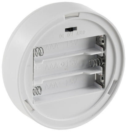 LED Leuchte mit PIR Bewegungsmelder ØxH 70x25mm, 3x AAA, warmweiß