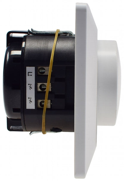 MILOS Dimmer für LED Lampen weiß matt 250V~/ 3-60W, inkl. Rahmen, UP