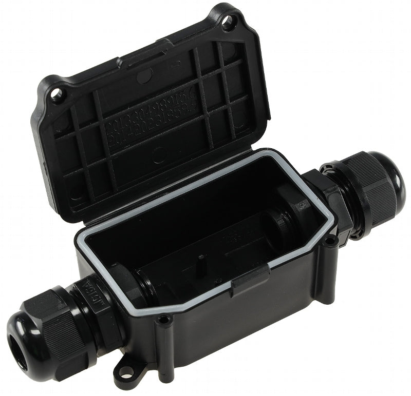 Kabelverbinder, 2 Anschlüsse, IP66 12V bis 230V, wasserdicht
