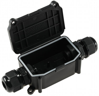 Kabelverbinder, 2 Anschlüsse, IP66 12V bis 230V, wasserdicht