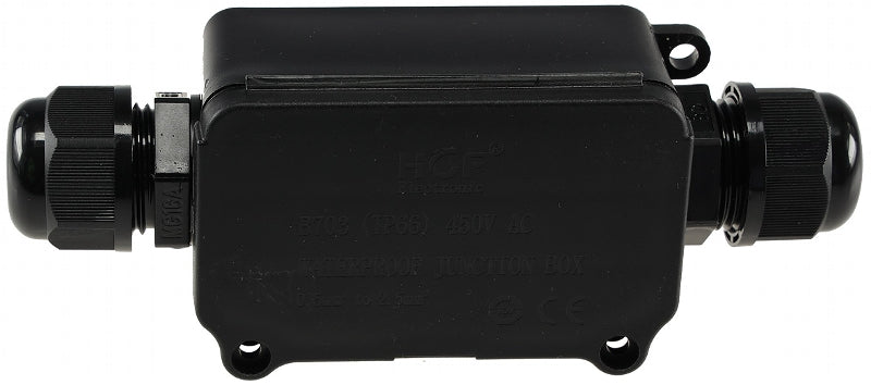 Kabelverbinder, 2 Anschlüsse, IP66 12V bis 230V, wasserdicht