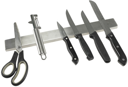 Magnetleiste 410x40x15mm Tragkraft für 15Kg, Edelstahl Front