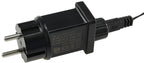 LED Aussen-Lichterkette "CT-ALK100" 10m warmweiß, Kabel schwarz, IP44, 100 LEDs
