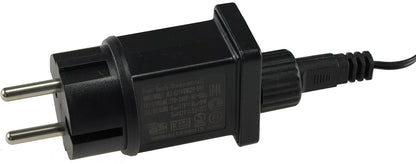 LED Aussen-Lichterkette "CT-ALK400" 40m warmweiß, Kabel schwarz, IP44, 400 LEDs