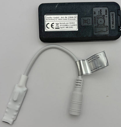 Funk-Controller für LED-Stripes mit Fernbedienung, 12-24V, 72Watt