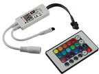 Controller für RGB LED-Stripes incl. IR-Fernbedienung + App-Steuerung