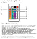 Controller für RGB LED-Stripes incl. IR-Fernbedienung + App-Steuerung
