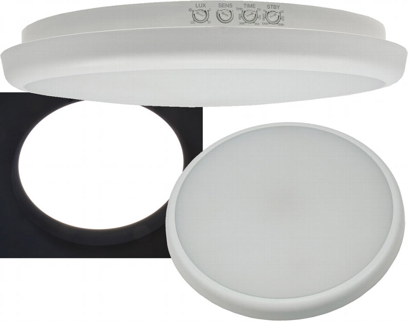 LED Deckenleuchte "SALAO 16 NW" IP54, 16W, 1350lm, 4000K, HF-Bewegungsm.
