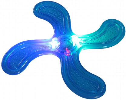 4-armige LED Wurfscheibe 21cm Ø