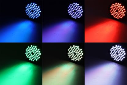 LED-Discostrahler "PARTY 54 RGB TCL" DMX, 54x 3W TCL LED