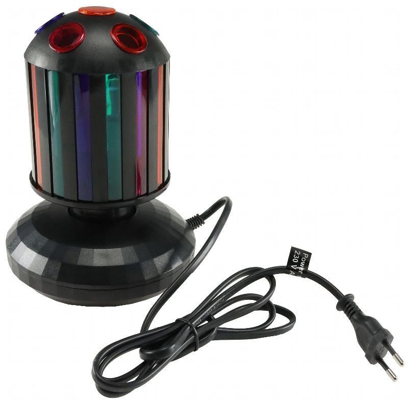 LED Lichteffekt "kleine Walze" mit E14 Lampe, Netzbetrieb