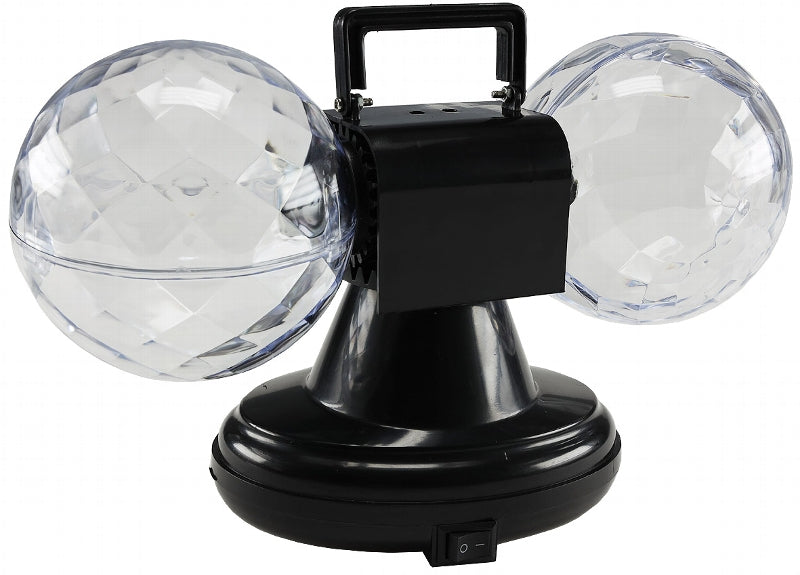 LED Lichteffekt "Party Double-Ball RGB" Netzbetrieb