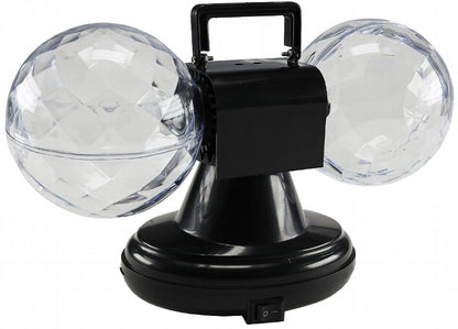 LED Lichteffekt "Party Double-Ball RGB" Netzbetrieb