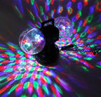 LED Lichteffekt "Party Double-Ball RGB" Netzbetrieb