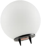 LED Solar Kugelleuchte 20cm Ø neutralweiße LEDs, IP44