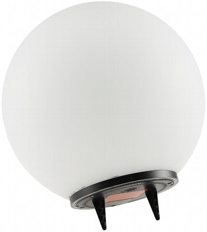 LED Solar Kugelleuchte 20cm Ø neutralweiße LEDs, IP44