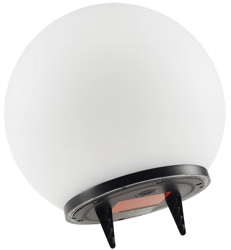 LED Solar Kugelleuchte 25cm Ø neutralweiße LEDs, IP44