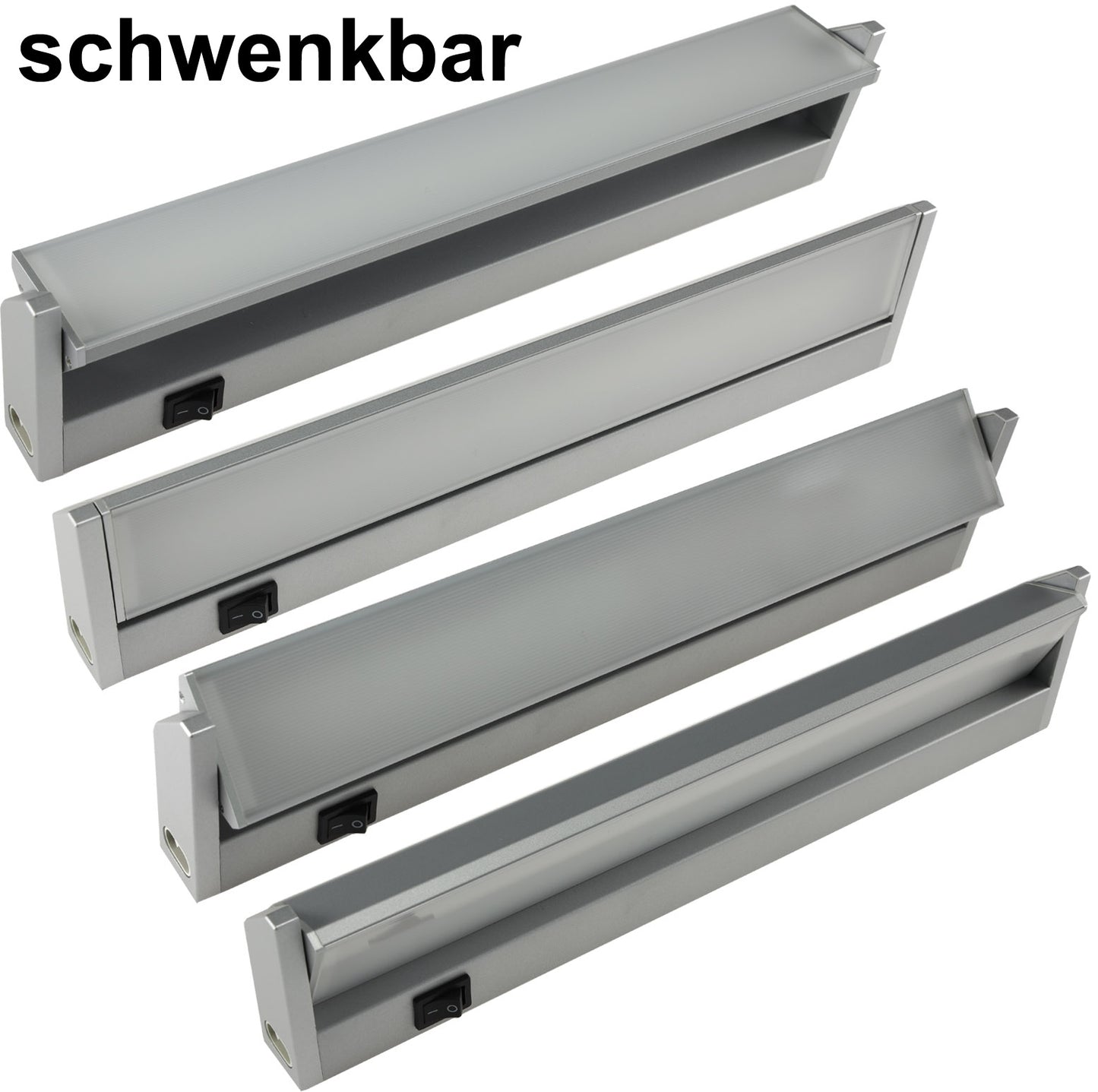 LED Unterbauleuchte "Versatile" 35cm 30 LEDs, 5W, 4000K, 370lm, schwenkbar