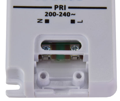LED-Trafo 230V auf 12V=, 0,5-20 Watt Ein 180-240V, Super SlimLine