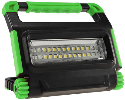 LED Baustrahler mit Akku "BSA-10" 10W, 1000lm, 4500K / neutralweiß
