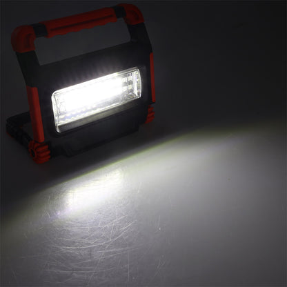 LED Baustrahler mit Akku "BSA-10" 10W, 1000lm, 4500K / neutralweiß