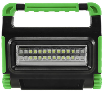 LED Baustrahler mit Akku "BSA-10" 10W, 1000lm, 4500K / neutralweiß