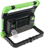 LED Baustrahler mit Akku "BSA-20" 20W, 1700lm, 4500K / neutralweiß