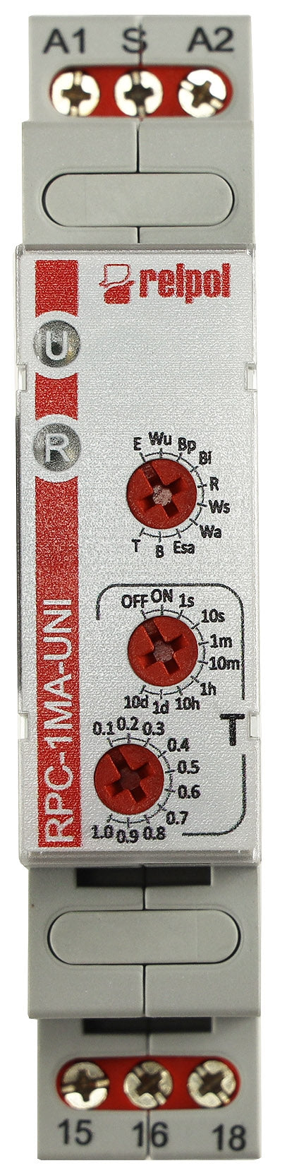 Multifunktions-Zeitrelais 1 Wechsler, 230V/16A, 10 Funktionen