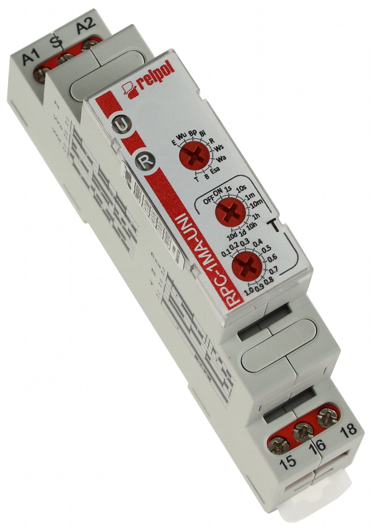 Multifunktions-Zeitrelais 1 Wechsler, 230V/16A, 10 Funktionen