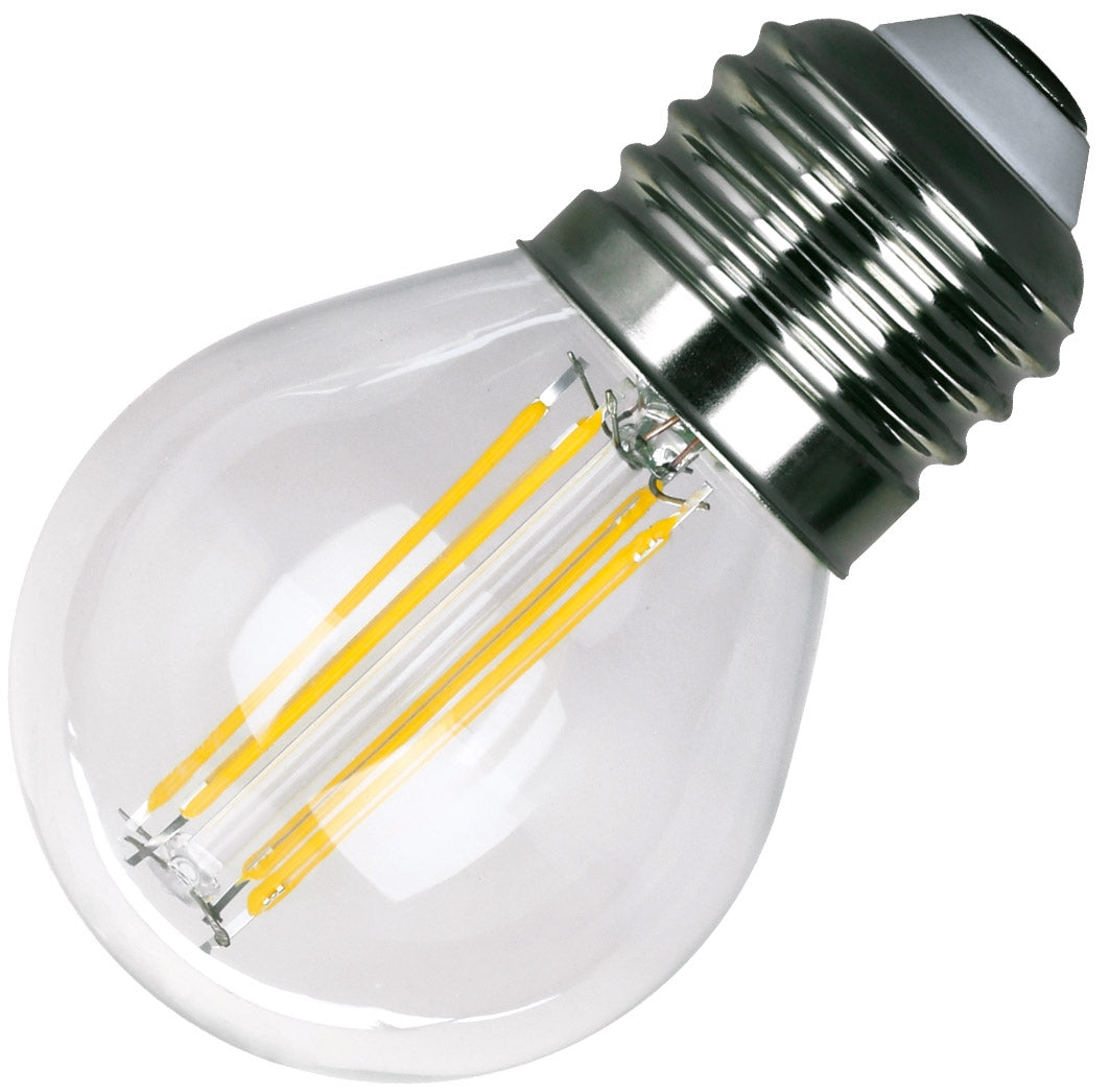 LED Tropfenlampe E27 "Filament T4" 3000k, 470lm, 230V/4W, warmweiß
