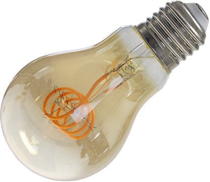 LED Glühlampe E27 "Vintage G70" 2000k, 280lm, 230V/4W, warmweiß/amber